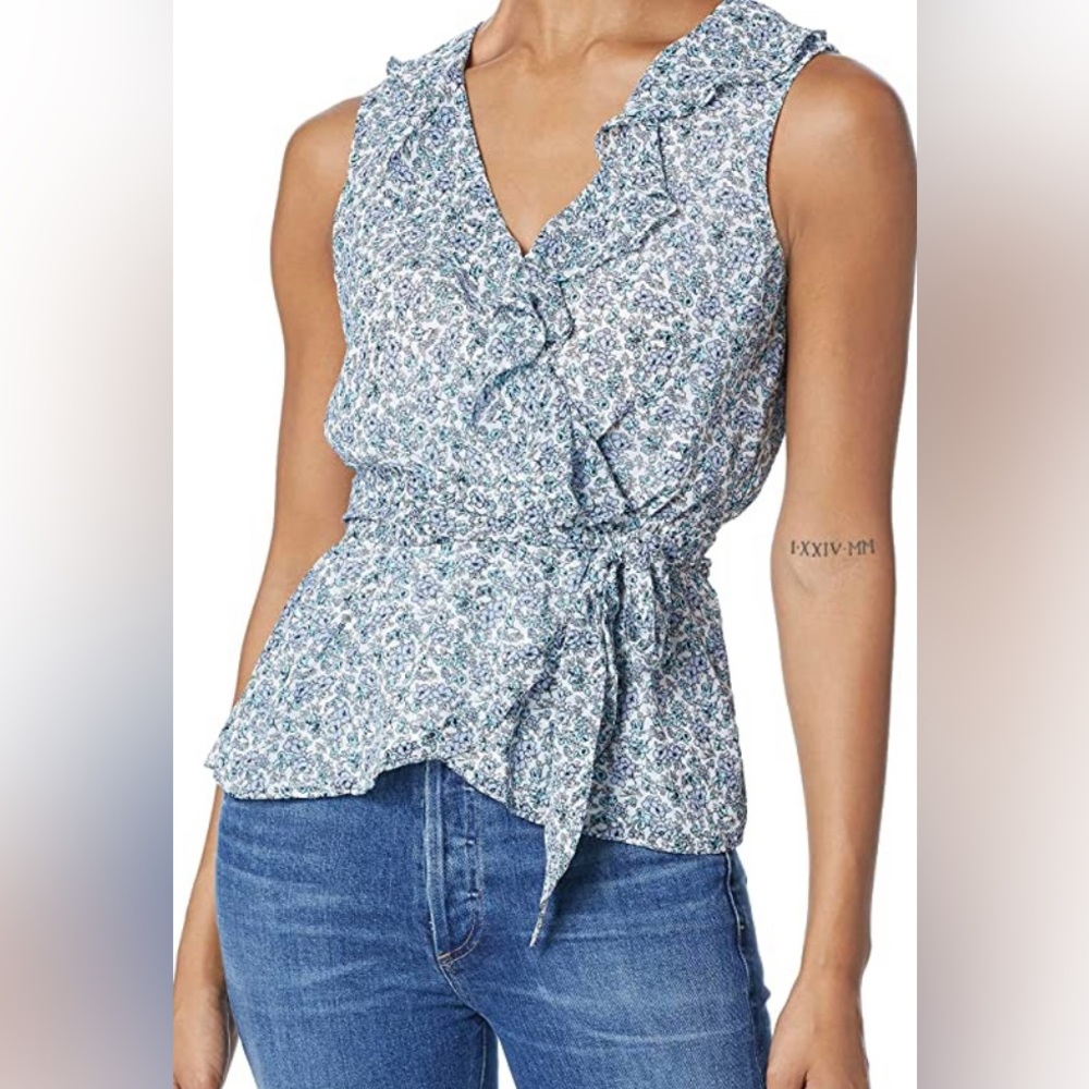 Max Studio Ruffle top